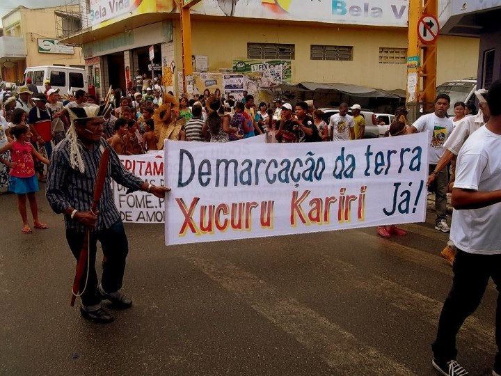 Manifestação Xukuru-Kariri