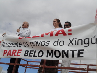 Pare Belo Monte. Foto Cimi